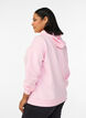 Sportlicher Scuba-Hoodie mit Ziern&auml;hten, Pink, Model image number 2
