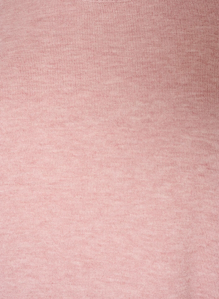 Strickbluse mit Rundhalsausschnitt, Rot, Packshot image number 2