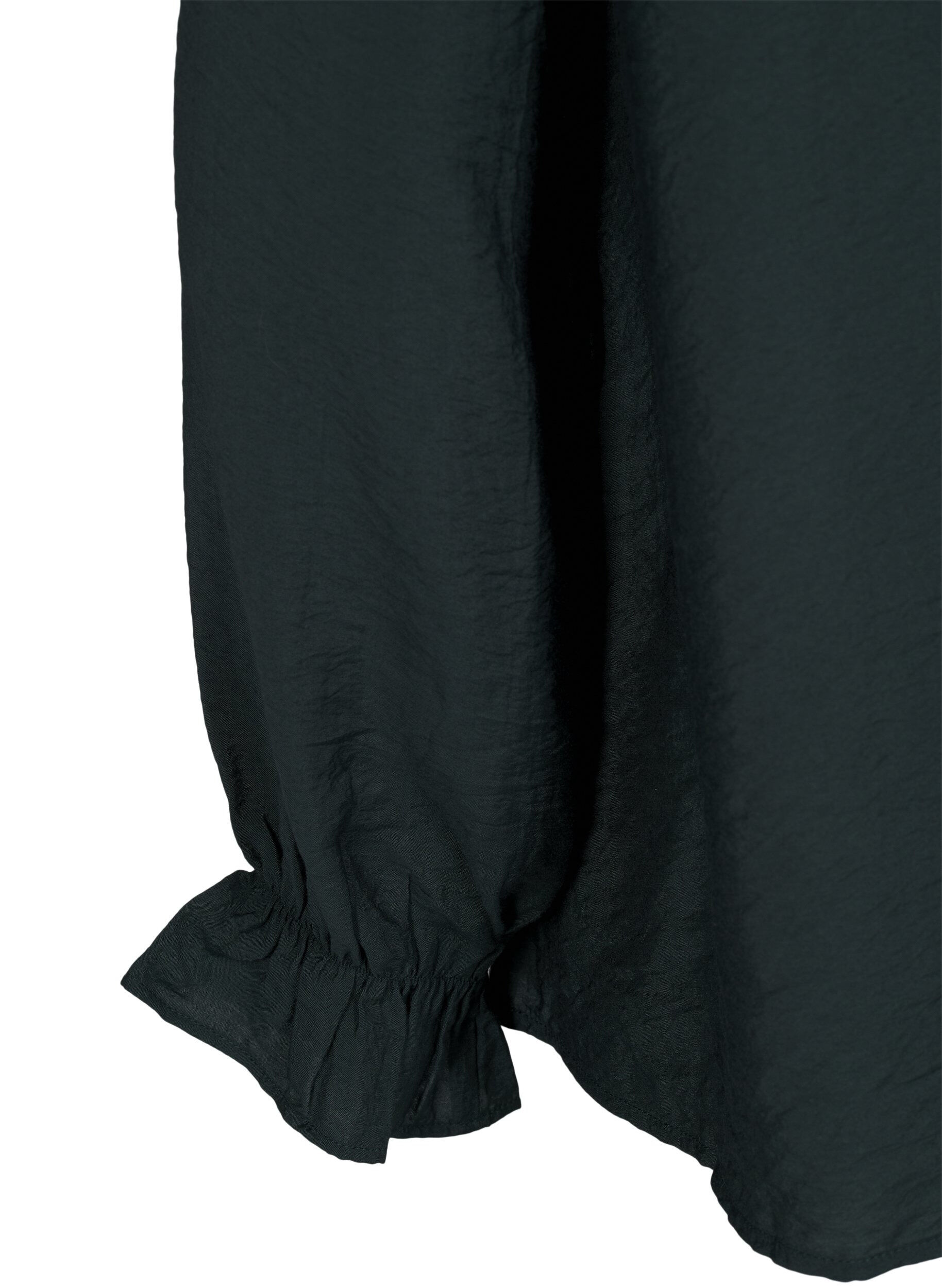 ZizziLang&auml;rmlige Bluse mit V-Ausschnitt, Scarab, Packshot image number 3