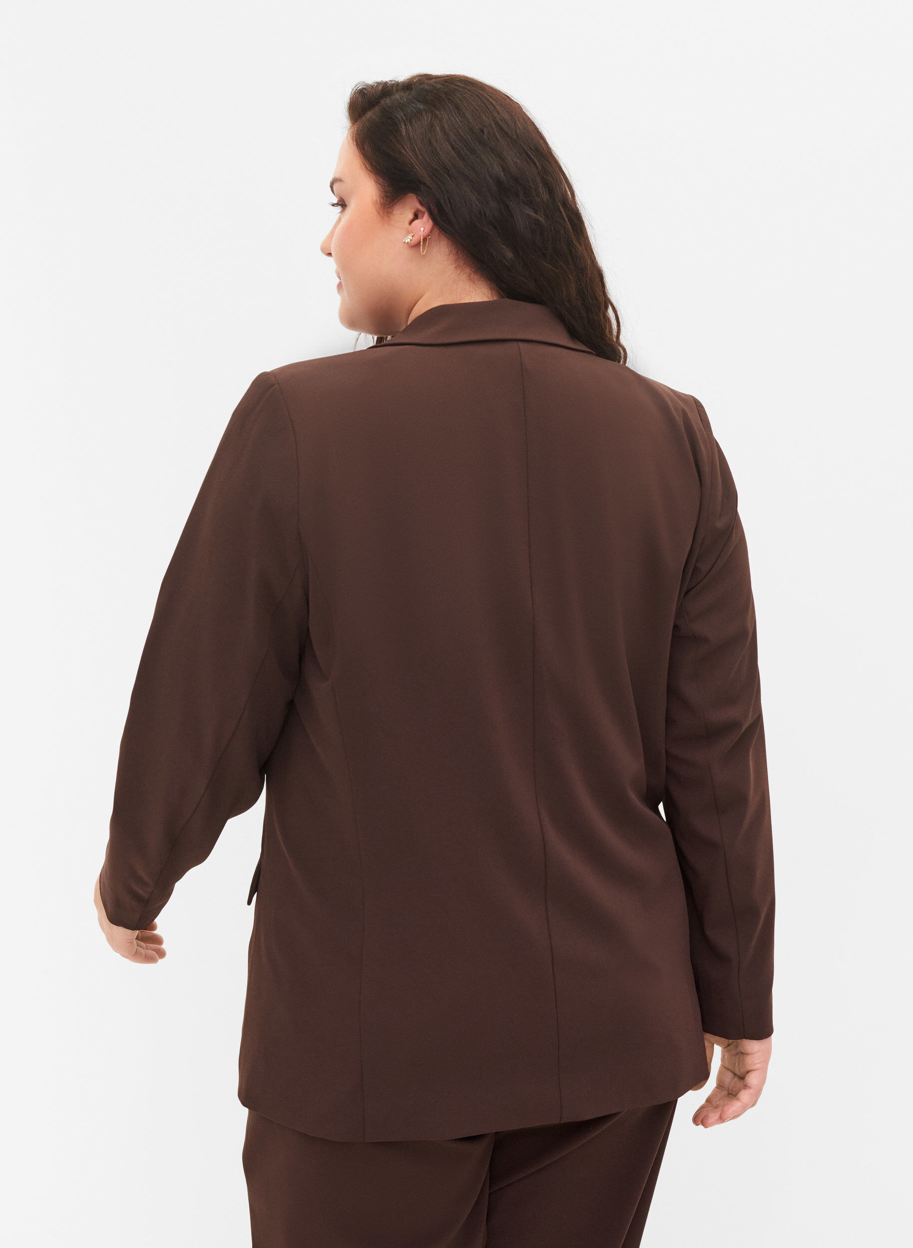 ZizziKlassischer Blazer mit Taschen, Java, Model image number 1