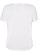 T-Shirt mit Print, Wei&szlig;, Packshot image number 1