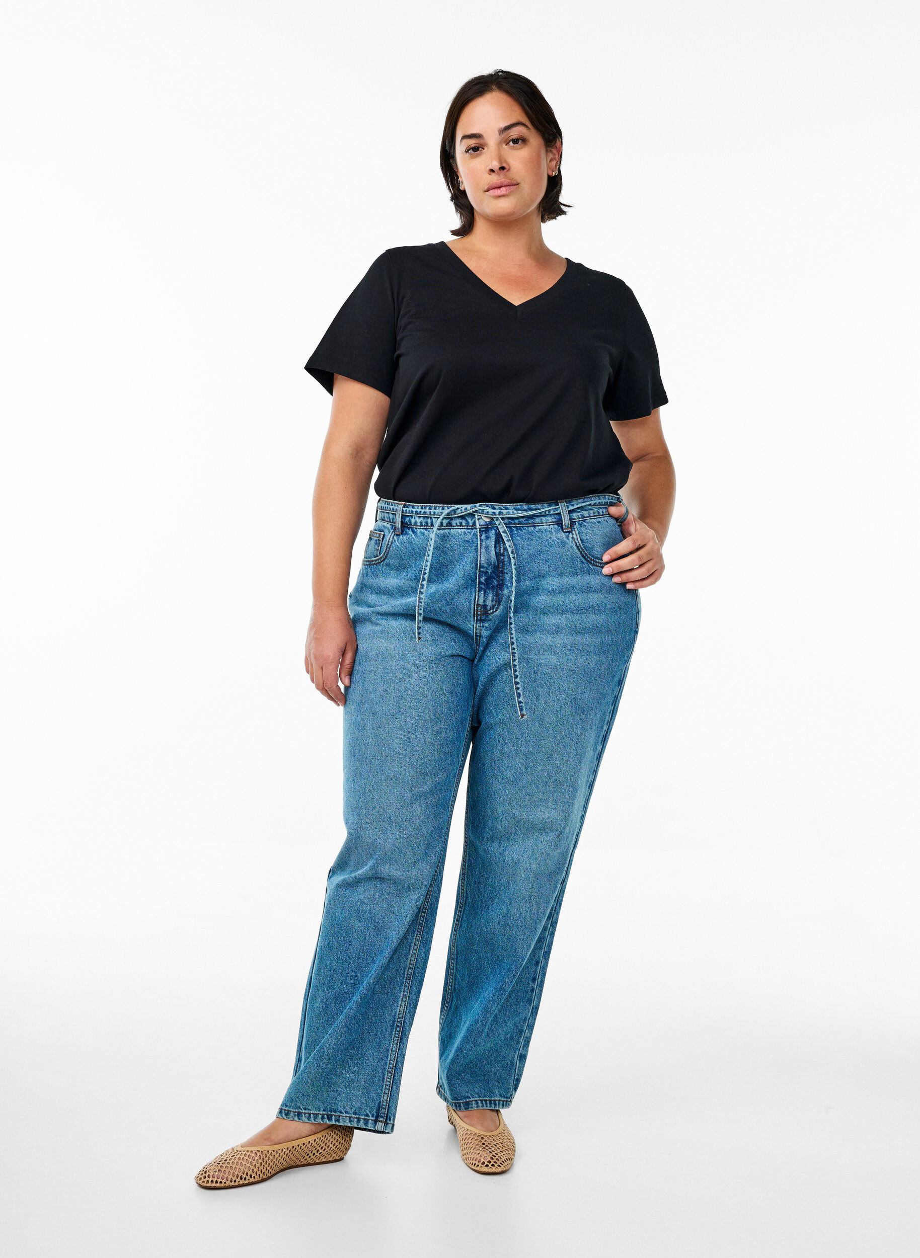Straight-fit jeans