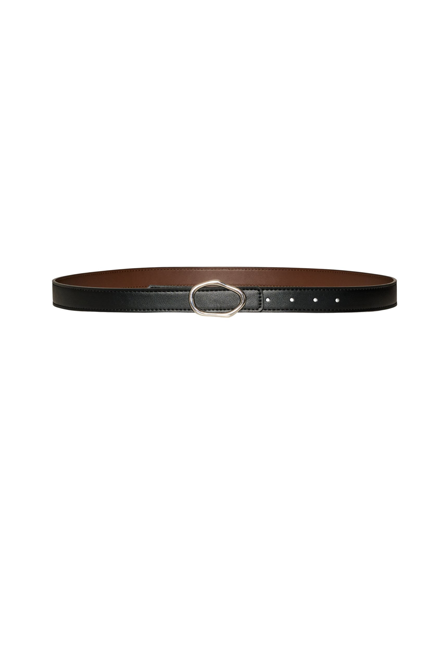 ZizziWende-G&uuml;rtel mit wechselbaren Schnallen, Schwarz, Packshot image number 0