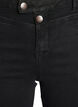 Gemma Jeans in Regular Fit mit hohem Bund, Schwarz, Packshot image number 2