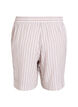 Gestreifte Shorts aus Leinen und Viskose, Beige, Packshot image number 1