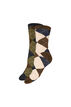 2er-Pack Socken mit Harlekinmuster, Braun, Packshot image number 0