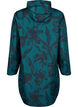 Regenjacke mit Druck, Deep Teal Black, Packshot image number 1