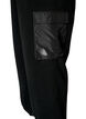 Jogginghose aus Fleece mit Cargotaschen, Schwarz, Packshot image number 3
