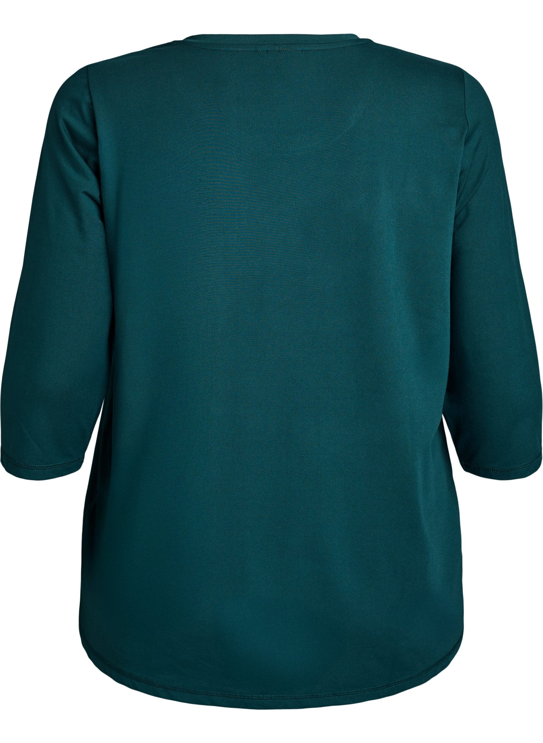 ZizziTrainingsshirt mit 3/4-&Auml;rmeln, Gr&uuml;n, Packshot image number 1