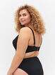 Bikini-Bügel-BH mit herausnehmbaren Pads, Black, Model image number 1