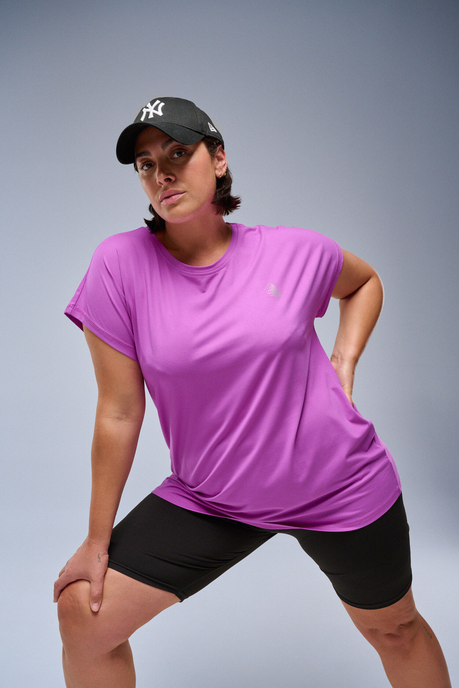 ZizziLila Sport-T-Shirt, , Model