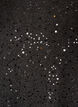 Kurzes Paillettenkleid in A-Linie, Schwarz, Packshot image number 2