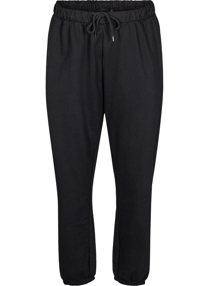 Jogginghosen mit Taschen, Schwarz, Packshot image number 0