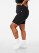 Eng anliegende Trainingsshorts, Schwarz, Model image number 0