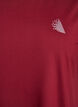 Einfarbiges Trainings-T-Shirt, Rot, Packshot image number 2