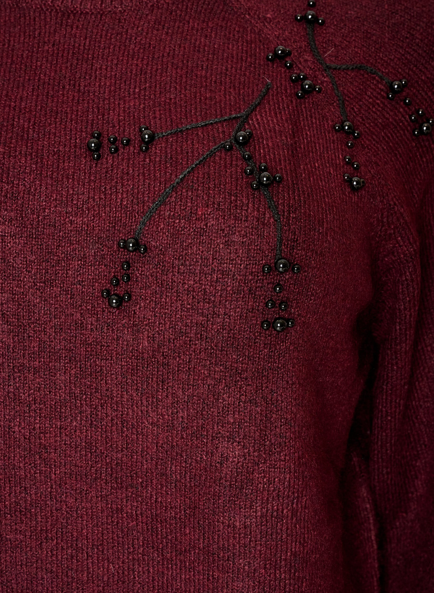 ZizziPullover mit Perlenstickerei, 2358, Packshot image number 2