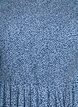 Kleid mit gesmoktem Oberteil und kleingebl&uuml;mtem Muster, Blau, Packshot image number 2