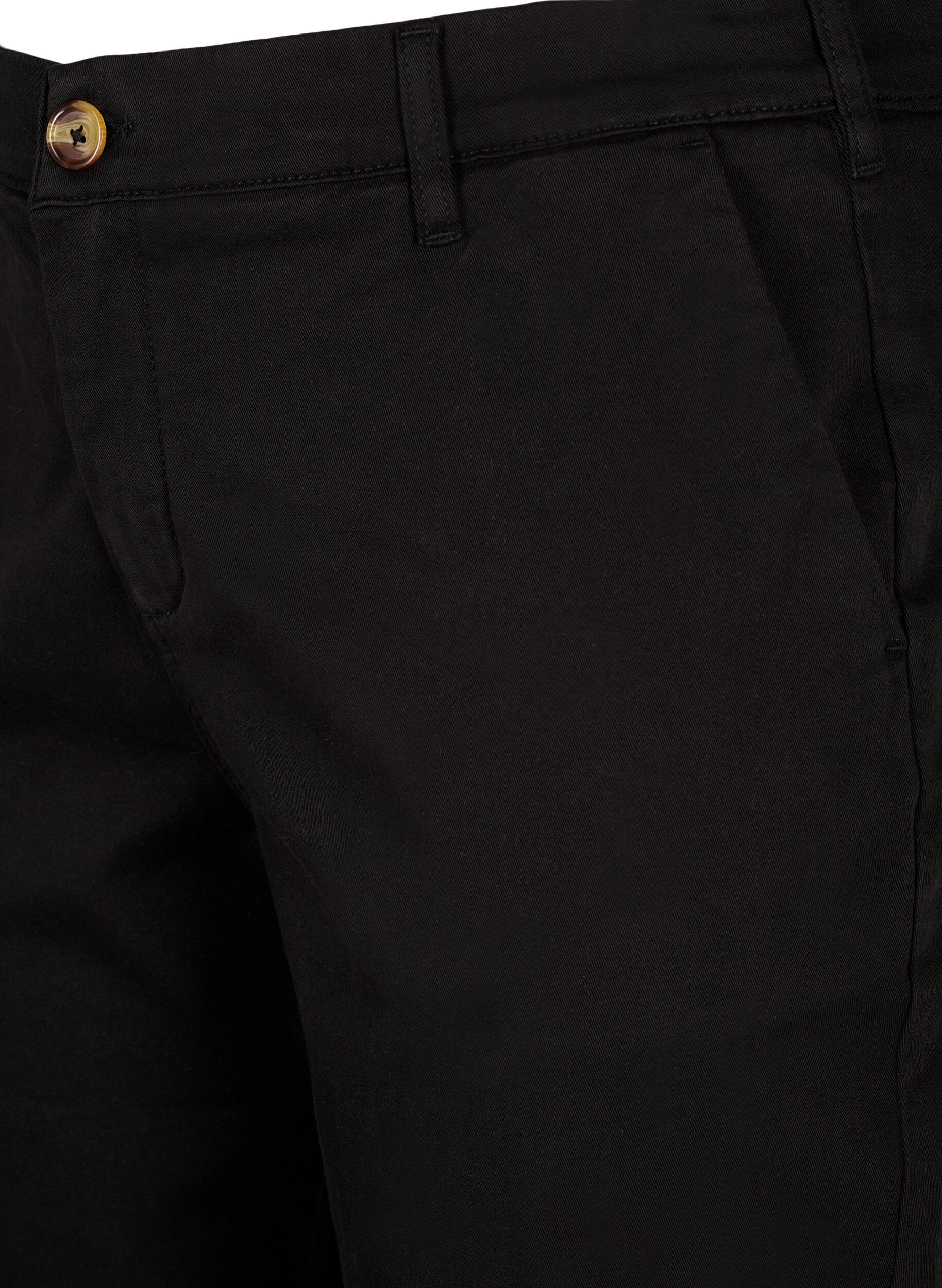 ZizziKurze Hosen im Chino-Stil mit Taschen, Black, Packshot image number 2