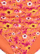 Hoch taillierte Bikinihosen mit Muster, Orange, Packshot image number 2