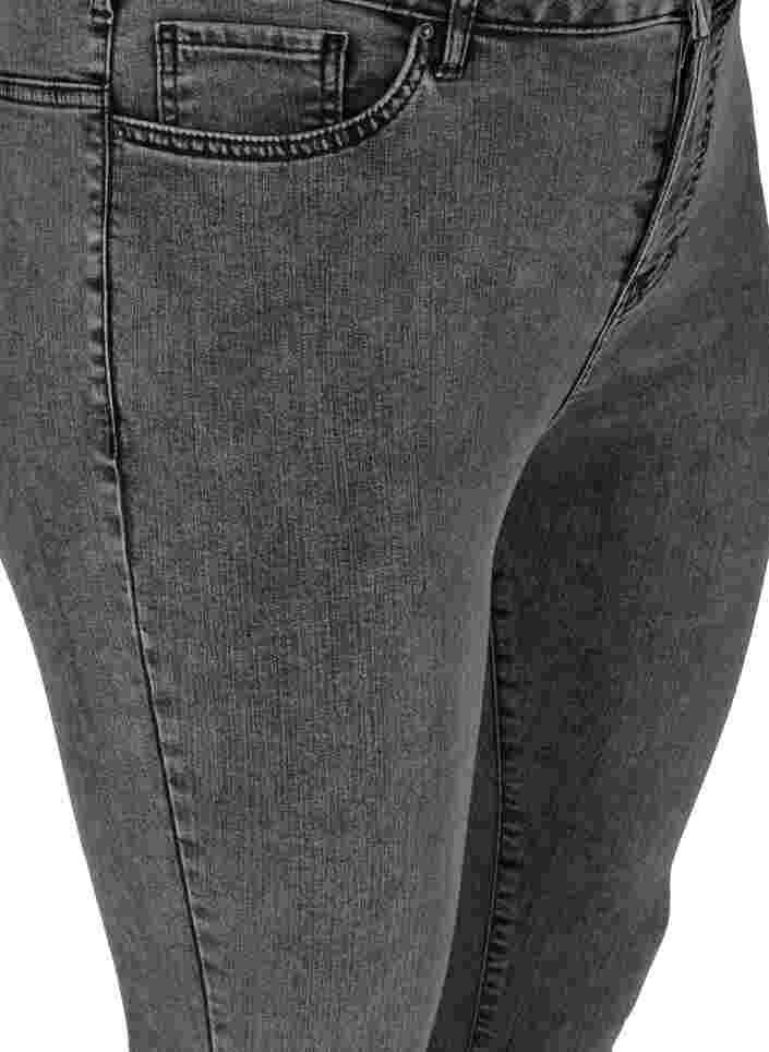 Superschlanke Amy Jeans mit hoher Taille, Grey Denim, Packshot image number 2