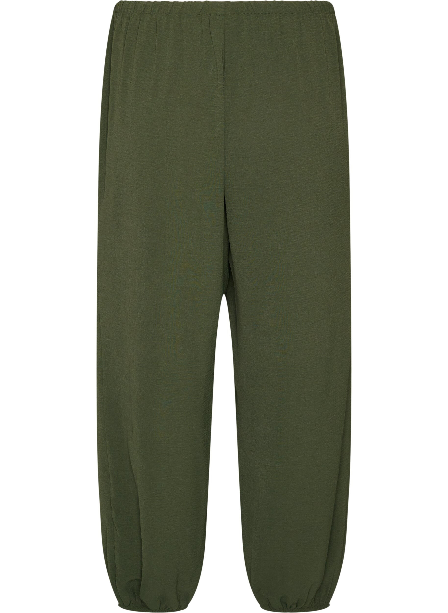 ZizziHoch taillierte Ballonhose, Gr&uuml;n, Packshot image number 1