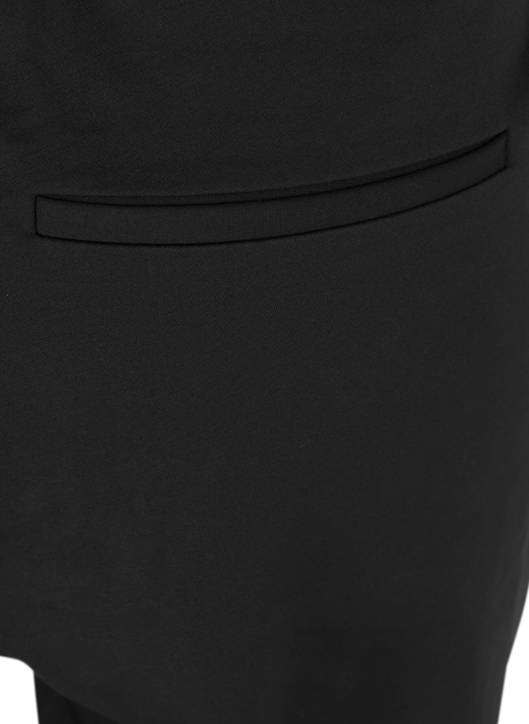 ZizziCropped Maddison Hose, Schwarz, Packshot image number 3