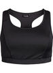 Sport-BH mit Racerback, Schwarz, Packshot image number 0