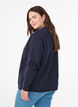 Sweatshirt mit Rundhalsausschnitt, Blau, Model image number 2