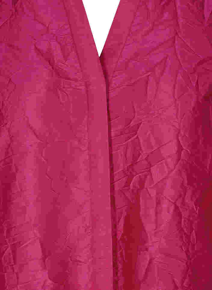Strukturierte Jacke mit V-Ausschnitt, Love Potion, Packshot image number 2