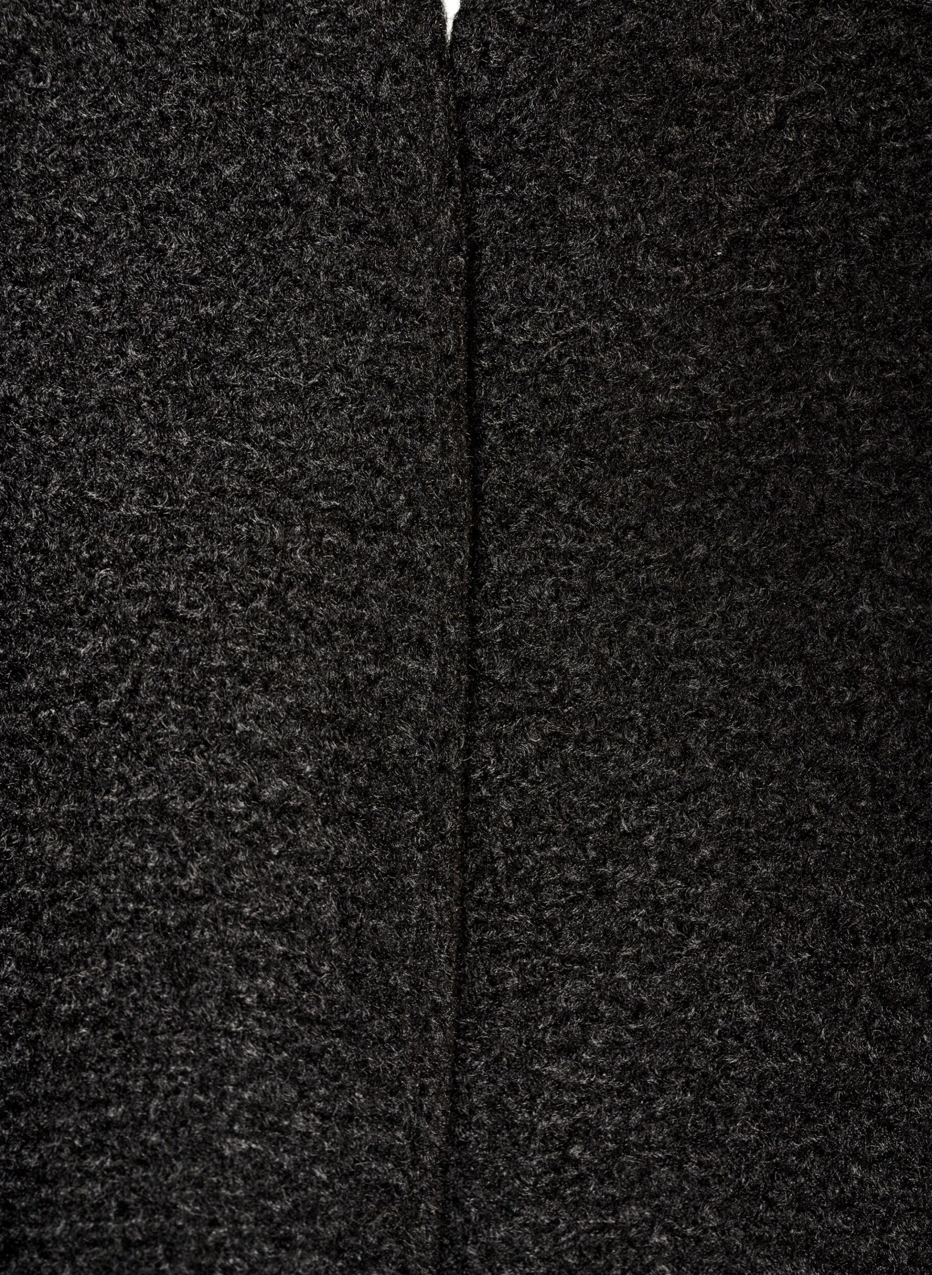 ZizziLockere Strickjacke mit Taschen, Schwarz, Packshot image number 2