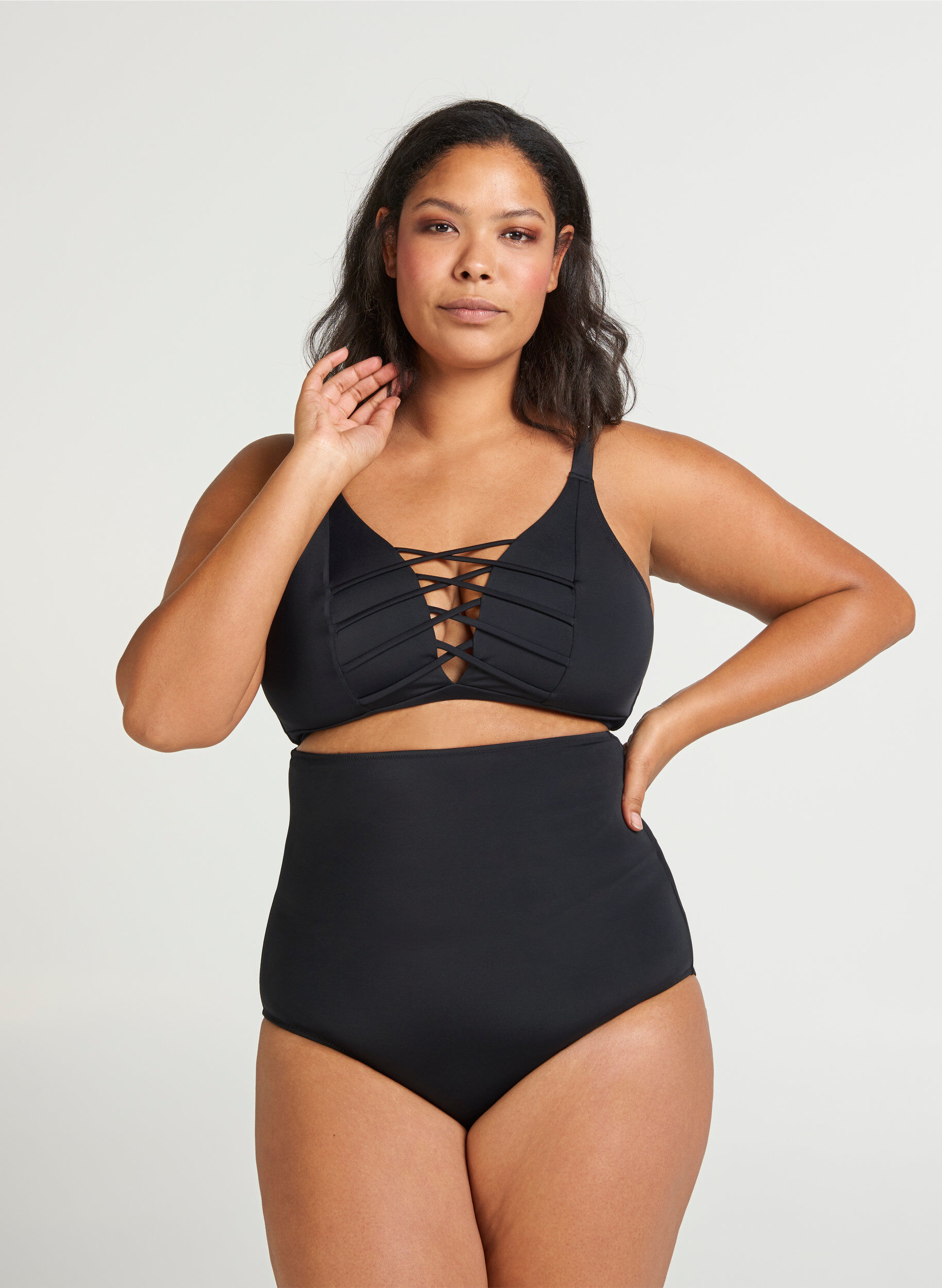 ZizziBikini Hose, Black, Model image number 2