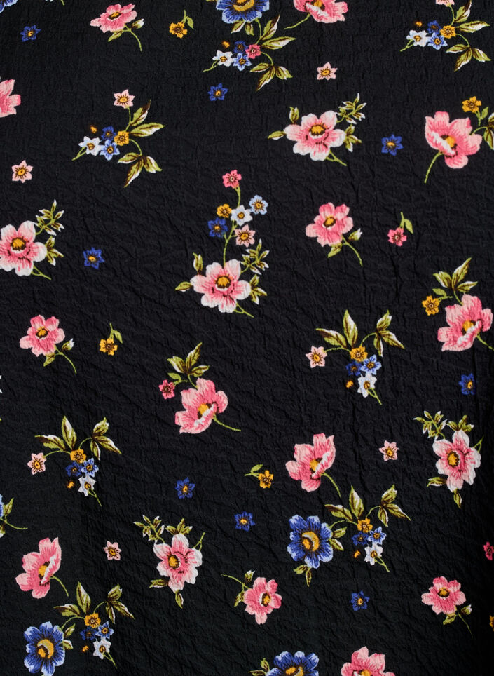 &Auml;rmelloses Top mit Struktur, Schwarz, Packshot image number 2