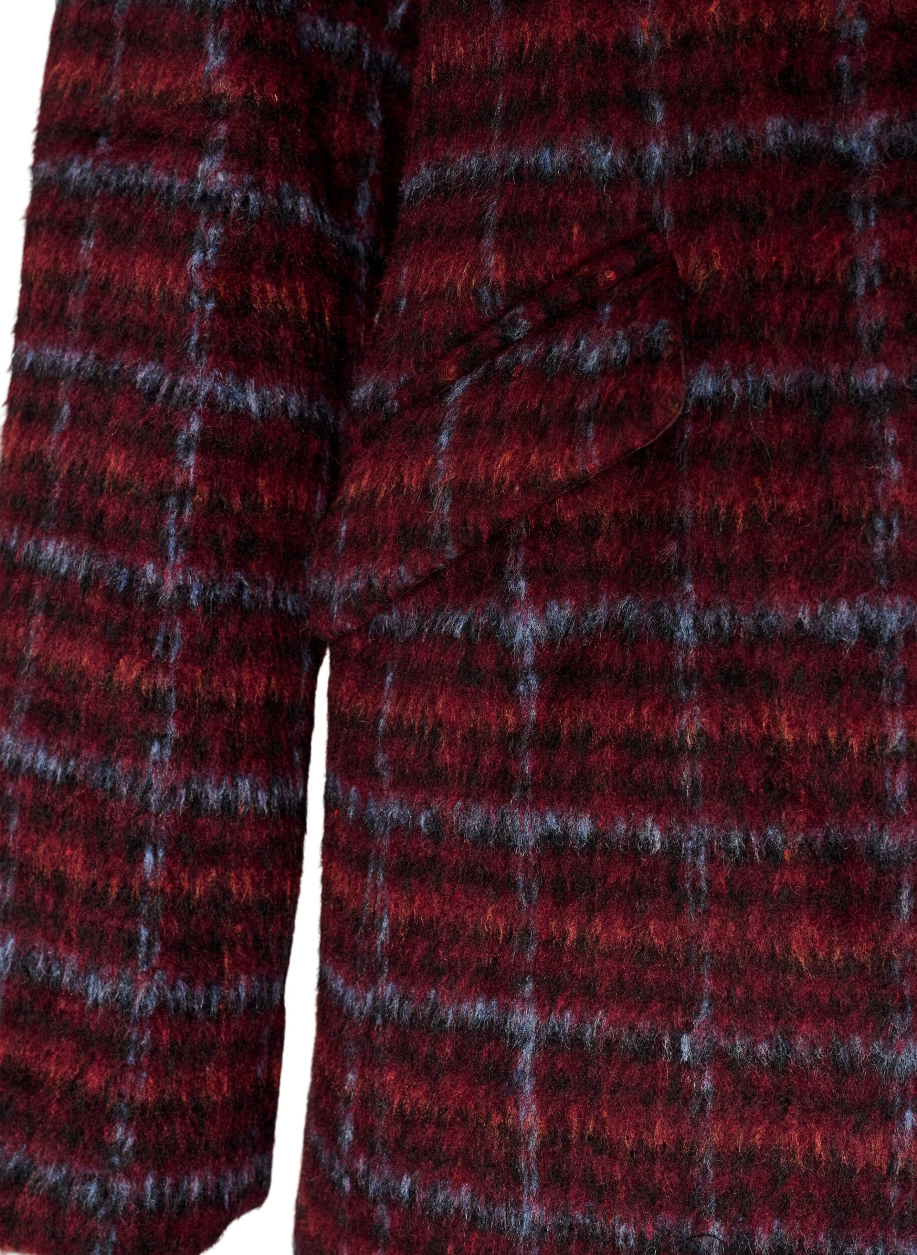 ZizziKarierte Jacke mit Taschen, Rot, Packshot image number 3