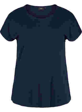 T-Shirt aus Baumwolle mit kurzen Ärmeln