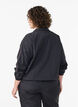 Leichte Jacke mit kontrastfarbenen Paspeln, Schwarz, Model image number 2