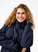 Softshelljacke aus kurzem Schnitt mit abnehmbarer Kapuze, Blau, Model image number 4