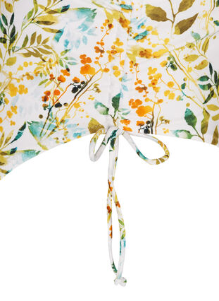 Bikinihose mit Print, Small White Flower, Packshot image number 3