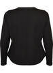 Figurbetonter Cardigan mit Knotenverschl&uuml;ssen, Schwarz, Packshot image number 1