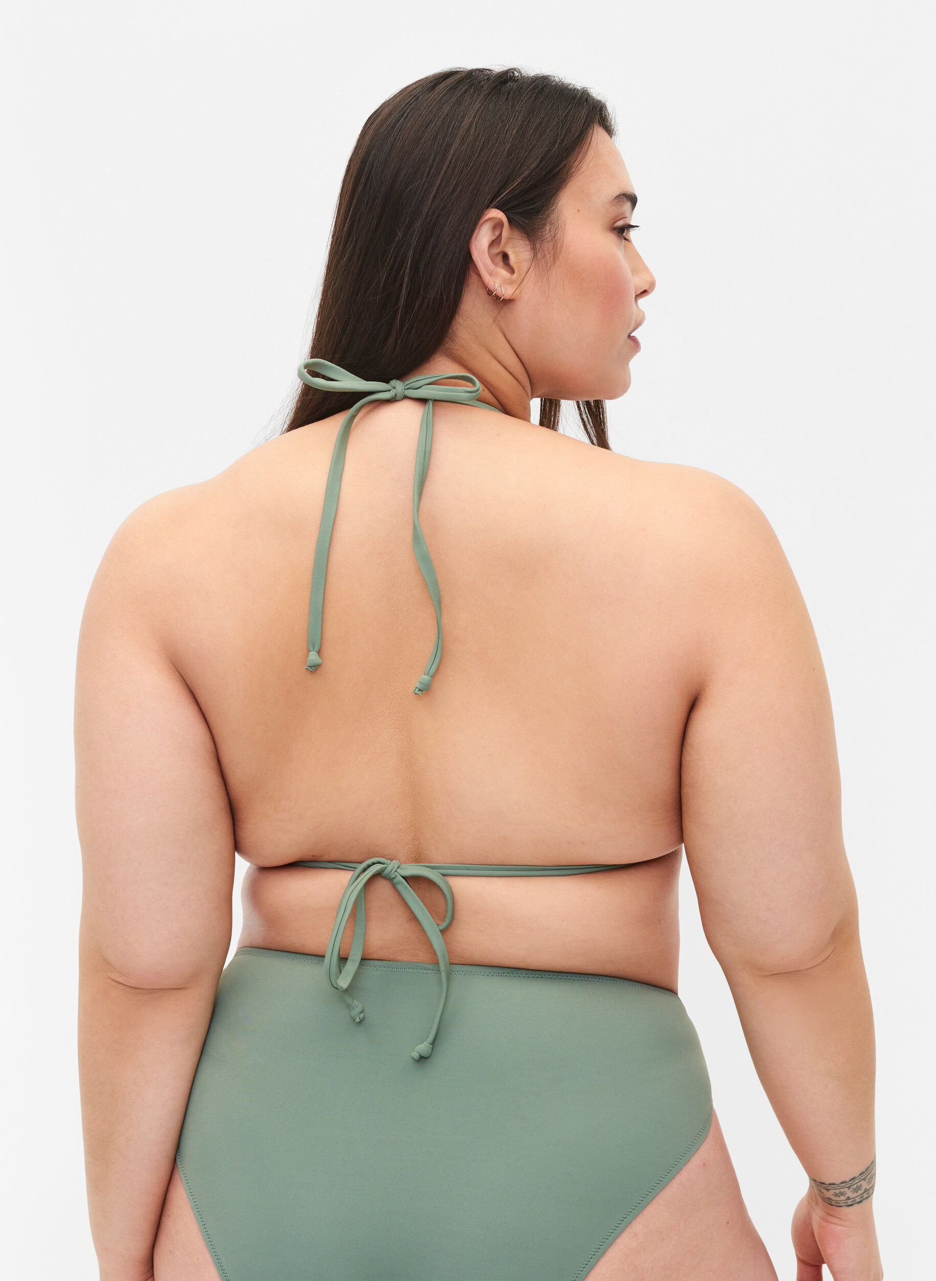 ZizziTriangel-Bikinioberteil, Gr&uuml;n, Model image number 1