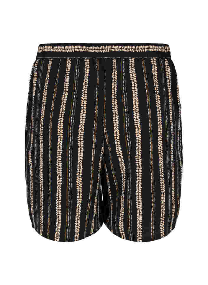 Shorts mit Print und Taschen, Graphic Stripe, Packshot image number 1