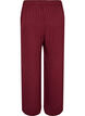 Hose mit strukturierten Streifen und geraden Beinen, Rot, Packshot image number 1