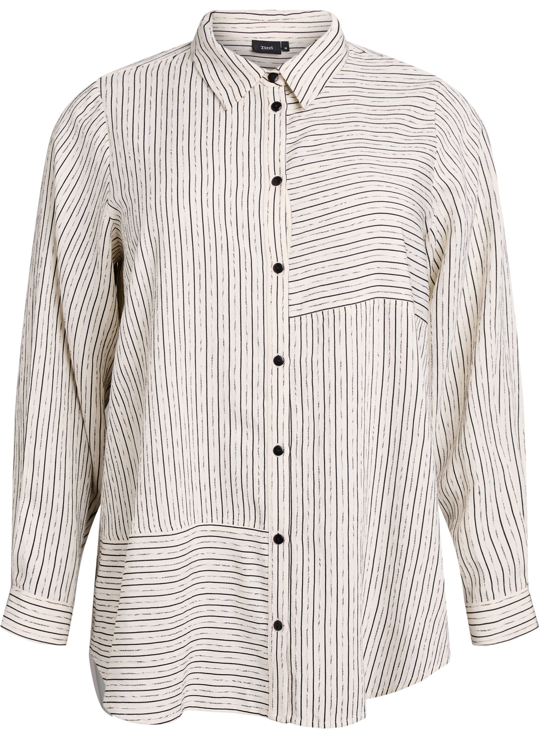 Bluse mit Streifenmuster