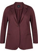 Schlichter Blazer mit Knopfverschluss, Dunkles Bordeaux, Packshot image number 0