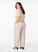 Lockere Hose aus Leinen und Viskose, Beige, Model image number 1