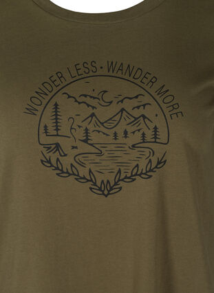 T-Shirt mit Print, Ivy Green WONDER, Packshot image number 2