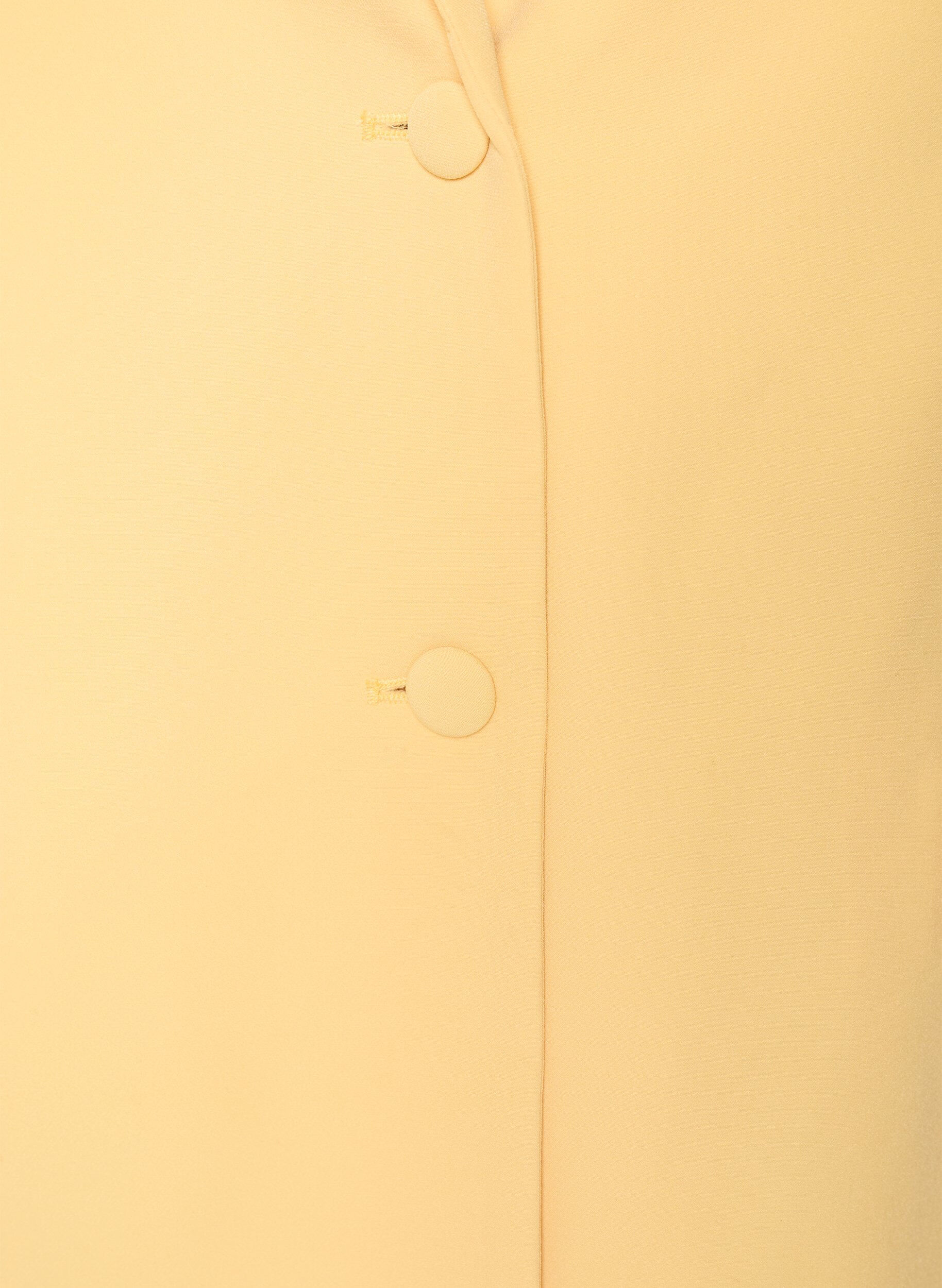 ZizziKlassischer Blazer mit Knopfverschluss, Gelb, Packshot image number 2