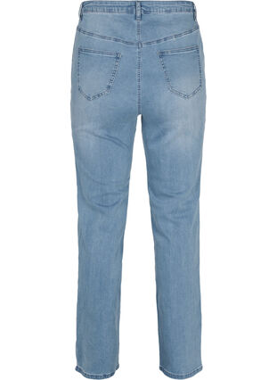 Jeans mit extra hoher Taille, Light blue, Packshot image number 1
