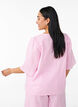 FLASH - Gestreifte Bluse mit Schleifen, Pink, Model image number 2
