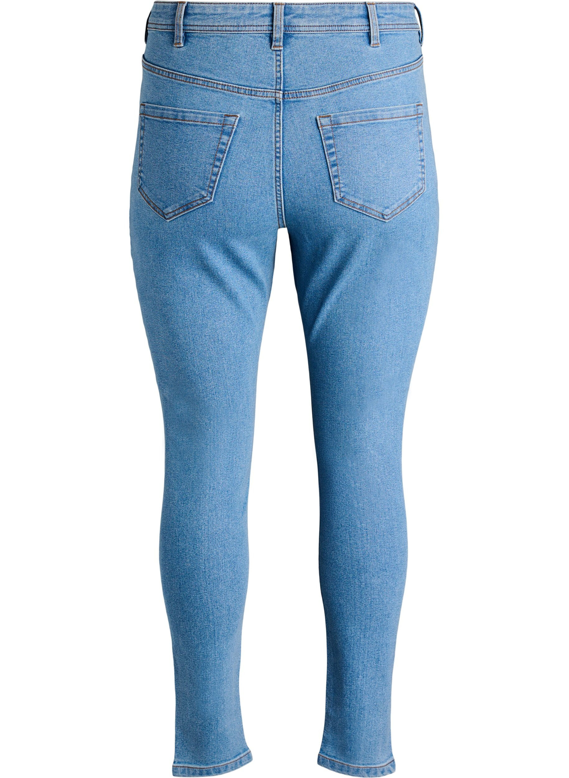 ZizziSuper-Slim-Fit-Jeans, Blau, Packshot image number 1