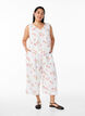Culotte-Hose mit Print, Wei&szlig;, Model image number 0
